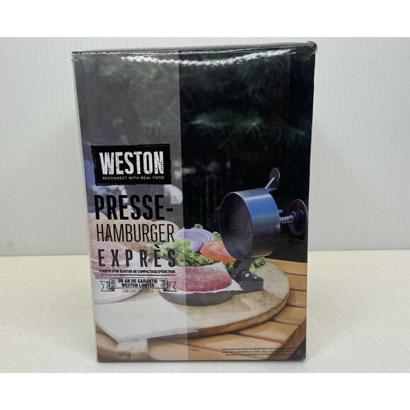 Weston Burger Express Burger Press w/ Patty Ejector Model 07-0310-W - Picture 1 of 7